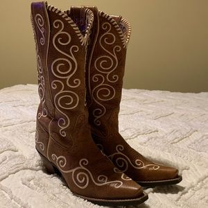 Ariat Brown Leather Boots